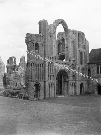 WEST FRONT OF CHURCH